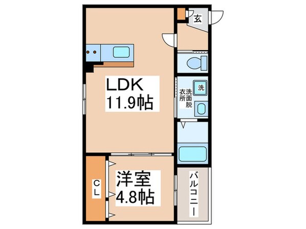 ＡＲＣＡ泉佐野の物件間取画像